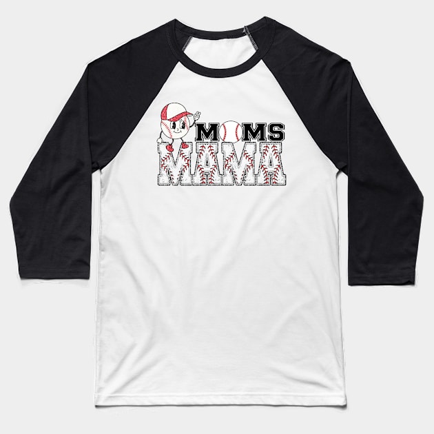 Baseball Mom Baseball T-Shirt by FERRAMZ